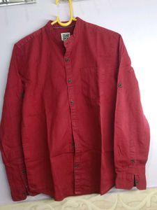 Maroon Casual Shirt - DN MX
