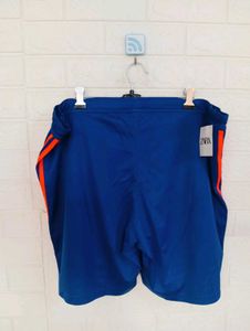 Adidas Blue Athletic Shorts