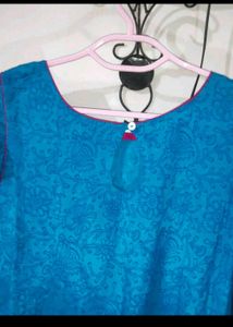 Blue Colour Kurta