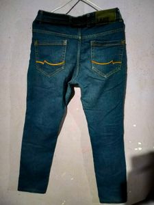 Dark Blue Denim Jeans