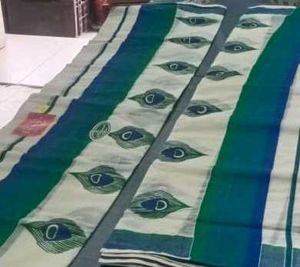 Kerala Set Saree - Peacock Design