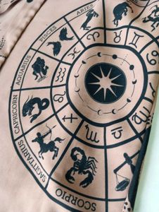 Peace&amp;chaos Horoscope Wrap Dress