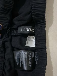 Black Cargo Pants