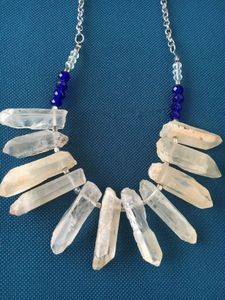 Natural Crystal Quartz Necklace