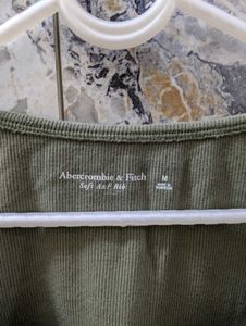 Abercrombie &amp; Fitch Olive Bodysuit