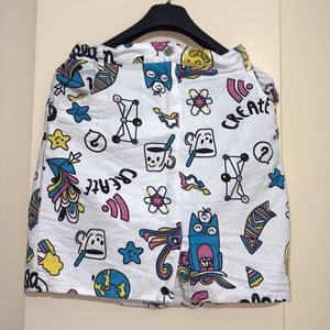 Fun Print Skirt