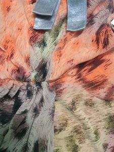 Hogh Low Pattern Frock For Girls