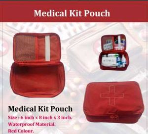 Travelling Medical Kit Pouch