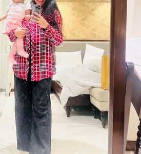 Checks Long Stylish Shirt