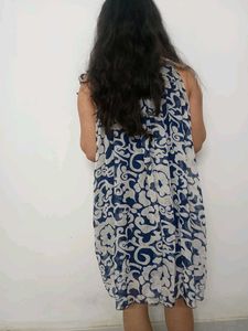 Midnight Bloom Halter Dress