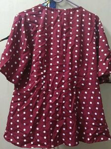 Polka Dot Top for Women
