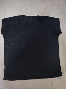 Black With Gold Detailing T Shirt
