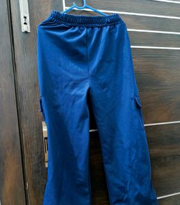 Blue Cargo Pants