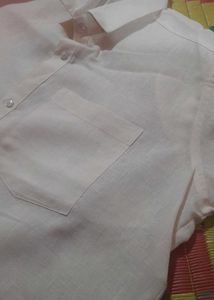 Classic White Linen Shirt
