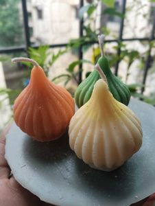 Modak Shaped Candles Set 3