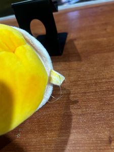 Gudetama Plush Keychain - Lazy Egg Charm