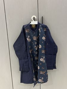 Unique Floral Pinstripe Shirt