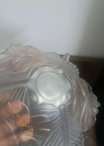 Cutwork Glass Bowl