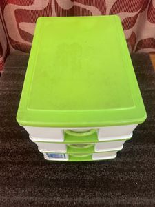Plastic 3-Drawer Storage Organizer