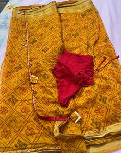 organza sari
