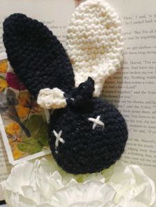 Chrochet Voodoo Bunny Head