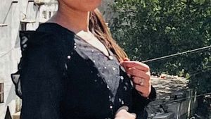 Swiss Dot Pettren Top🐈‍⬛🖤🖤