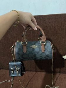 Coach Signature Mini Duffle Bag