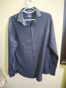 Navy Button-Down Shirt - Classic Style