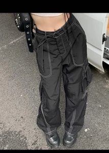 Black Cargo Pants