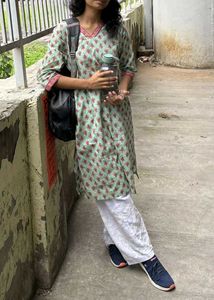 Floral Print Kurti