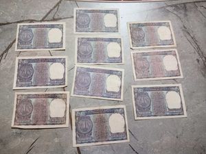 Vintage One Rupee Notes