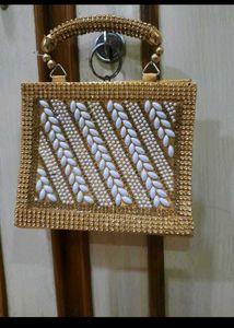 Elegant Beaded Clutch