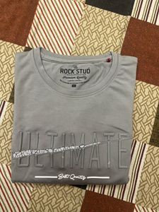 Rockstud Grey T-Shirt
