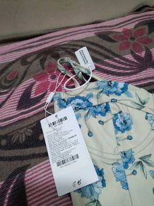 Printed A Line Dress