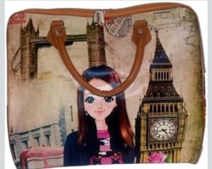 London Print Handbag