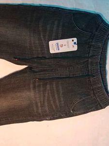 Comfy Black Denim Joggers