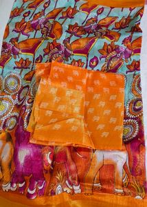 New Elephant Saree