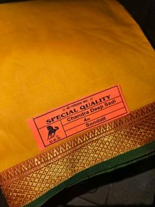 Men&#39;s Yellow Dhoti For Pooja