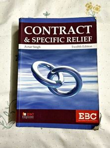 Contract &amp; Specific Relief (Avtar Singh ) 12th Ed.
