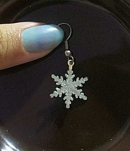 Snowflake Dangle Earrings