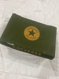 Red High-Top Converse Replica