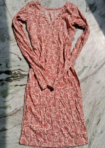 vneck  kurta