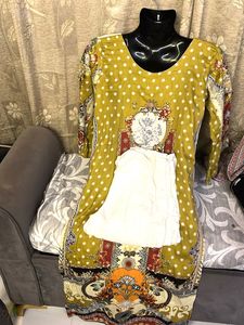 Floral Print Kurta