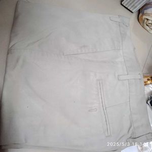 Dennis Parker Beige Dress Pants