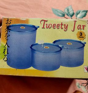 Tweety Jar - 3 Piece Set