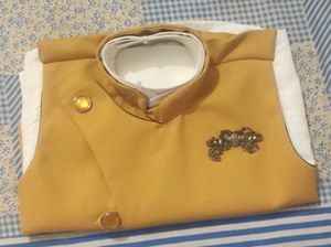 Elegant Mustard Colour Vest &amp; Shirt Set