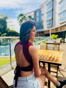Backless Crop Top