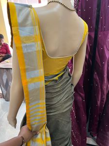 COTTON SAREE WITH BLOUSE