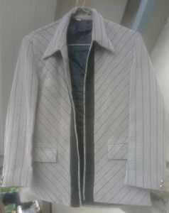 Vintage Striped Blazer