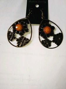 Boho Flower Drop Earrings